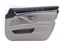 Bmw 5 f11 kombi 10-17 сидіння sport заднє сидіння обшивки сіра шкіра eu 24 tys km Київ, фото thumb