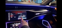 фото thumb №13, Освещение ambiente audi a6 c8 full color набор с монтаж управление mmi
