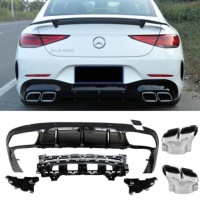 фото thumb №1, Диффузор mercedes x257 c257 cls хром 63 amg desig