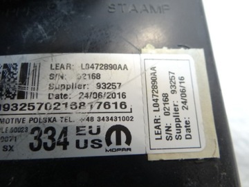 фото thumb №7, Fiat 500x ліва повітряна подушка air bag сидіння 52026351