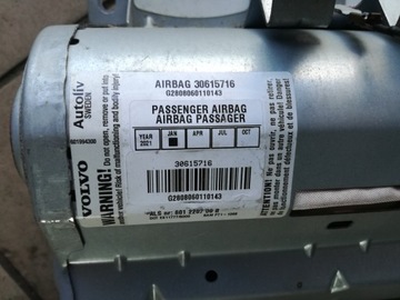 фото thumb №10, Volvo v50 s40 ii подушка подушка безопасности пассажира 30615716
