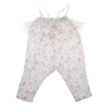 Dziecięcy dziewczęcy kombinezon One Pieces Romper 100 cm biały