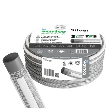 WĄŻ OGRODOWY 3-WARSTWOWY VARTCO SILVER 25BAR 1'' 20M PRODUKT POLSKI