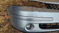 Бампер передній перед renault laguna 2 ii lift омивачі ксенон сріблястий Зі Шроту, фото thumb
