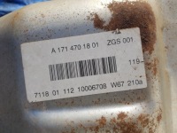 фото thumb №10, Bak бак пального mercedes slk r171 w171 бензин