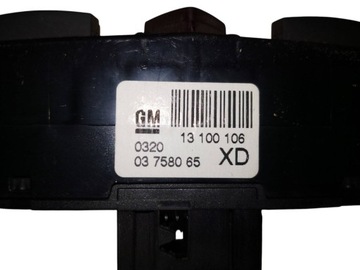 фото thumb №9, Кнопка света аварийных opel zafira b astra h 13100106