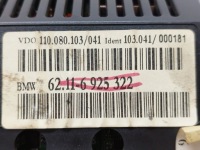 2003 bmw 7 e65 e66 счетчик / спидометр 87001421 Цена, фото thumb