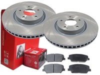 фото thumb №1, Тормозные диски тормозные колодки brembo перед kia optima iii 320mm