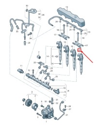 фото thumb №2, Vw golf vii 5g mk7 fuel інжектор 04l130277ad
