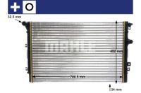 Mahle cr 2032 000s радиатор, система охлаждение двигателя Цена, фото thumb