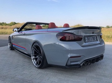 фото thumb №9, Накладка планки pod пороги podproża bmw m3 m4 f80 f82 чорний блиск