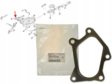 фото thumb №1, Subaru impreza ii 01-07 2.0 2.5 прокладка турбокомпресора колектора downpipe