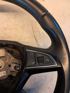 фото thumb №6, Кермо шкіра мультифункція skoda octavia iii 5e0419091ac