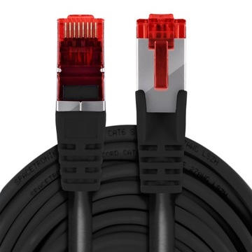 Кабель Сетевой кабель Вилка патч-корда RJ45 CAT 6 S/FTP-маршрутизатор 20 м