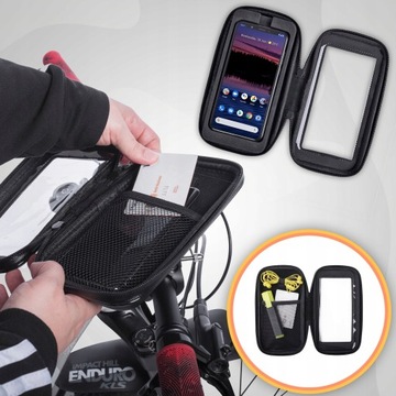 Wodoszczelne Etui Uchwyt na Telefon Rower Motocykl