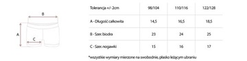 ШОРТЫ ДЛЯ БАЛЕТНОЙ ГИМНАСТИКИ ДЛЯ ДЕВОЧЕК 98/104