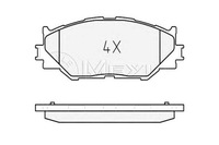 фото thumb №1, Meyle тормозные колодки тормозные lexus is c 250 gse2_