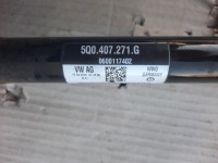 Приводной вал левая 5q0407271g vw golf vii 1,4tsi 16r 8km в Украине, фото thumb