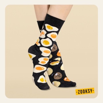 Детские хлопковые забавные пасхальные подарочные носки, цвет 30-35 ZOOKS