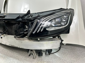 фото thumb №10, Mercedes w222 222 amg рестайлінг перед капот pas бампер лампи led крила