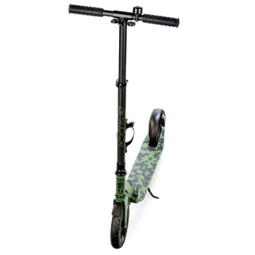 Самокат RAVEN Snug Camo 200мм НАДУВАННЫЕ КОЛЕСА колокольчик, держатель для бутылки с водой