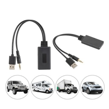 АДАПТЕР МОДУЛЬ BLUETOOTH 5.0 ДЛЯ РАДИО AUX IN MINI JACK 3.5 USB УНИВЕРСАЛЬНЫЙ