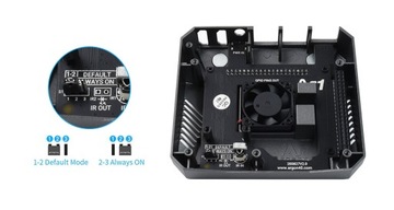 Алюминиевый корпус для Raspberry Pi 4 — Argon ONE V2