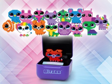 ИНТЕРАКТИВНЫЙ ЭЛЕКТРОННЫЙ ПЭТ SPIN MASTER BITZEE 15 ЖИВОТНЫХ