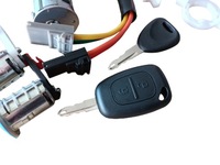 фото thumb №3, Набор комплект замки замки дверь замок зажигания крышка renault master ii 1998-10