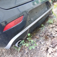 Volvo v40 ii 2014 r-design бампер задній kompletny колір 452-46 pdc напрямні Доставка, фото thumb