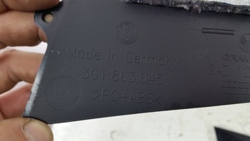 фото thumb №5, Vw passat b8 защита туннеля среднего левая