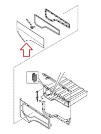 фото thumb №3, Кришка бардачка кабіни права scania s 2017-