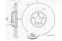 фото thumb №1, Диск гальмівна bmw 7 f01 f02 f03 f04 перед