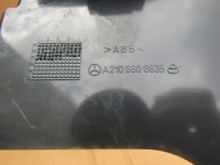 12 mercedes w210 95-99 права задня накладка поріг накладка на поріг чорна Оригінал, фото thumb