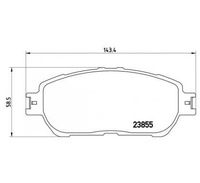 фото thumb №1, Brembo тормозные колодки тормозные lexus es