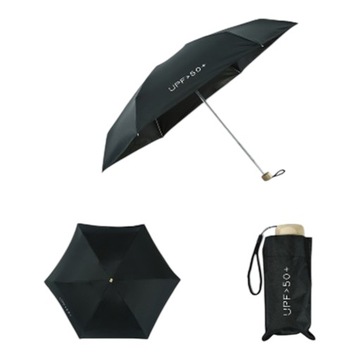 Parasol manualny kompaktowy PARASOLKA składana kieszonkowa MAŁA mini LEKKA
