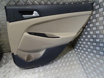 фото thumb №12, Hyundai tucson iii сидіння диван шкіра обшивки тунель комплект ідеальний