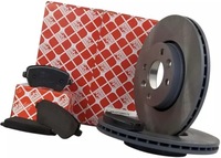 фото thumb №1, Febi гальмівні диски+ гальмівні колодки перед renault clio iii 260mm