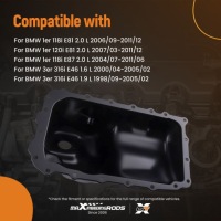 Поддон масляная к bmw serii 3 кабриолет  e46 316i 318i 1998-2011 11137504639 Оригинал, фото thumb