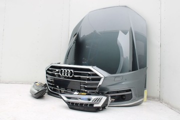 фото thumb №10, Audi a8 4n d5 перед matrix капот крылья бампер pas переднее лампы усилитель
