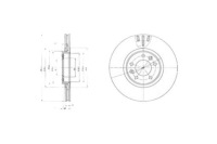 фото thumb №1, Гальмівні диски гальмівні 2szt citroen c6 2.2d-3.0d 09.05-1