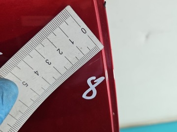 фото thumb №11, Двері зад праві kia niro i 16-22 бордовий cr5