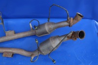 фото thumb №9, 4 x каталізатори комплект каталізатор правий лівий mercedes w215 c215 cl cl500