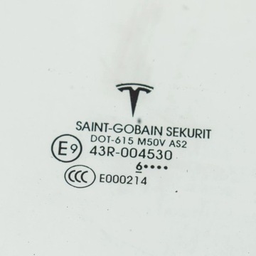 фото thumb №6, Tesla модель x 2016 перед сторона правая стекло дверь передних