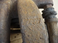 фото thumb №16, Суппорт тормозной + скоба левый задняя bmw 1 e87 e81 280mm 40/10 проверенный