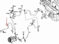 Купити Mercedes-benz a w177 шланг радіаторний кондиціонера rhd a1778304301, фото thumb