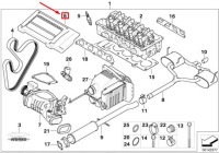 фото thumb №10, Mini cabrio r52 intercooler-płyta рамы уплотнительной 17517556988