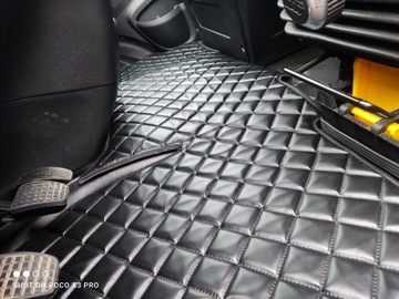 Коврик для автобуса Iveco Daily 2014-2023 Стеганый кожзам