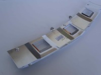 фото thumb №8, Mercedes gl x164 164 лист хром спойлер передній