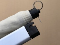 фото thumb №8, Шторка безопасности задняя зонт бежевый beż do porsche panamera g2 2016-2024 панорамы